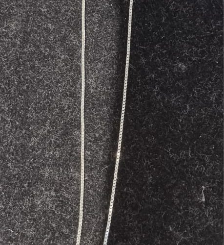 Colgante de lapislázuli con cadena de plata